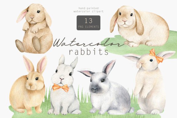 h1Watercolor Bunny Illustrations Bring Whimsical Charm to Branding and Design Projects/h1