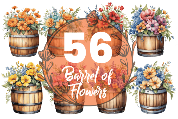 Watercolor Barrel of Flowers Sublimation: A Designer’s Honest Review
